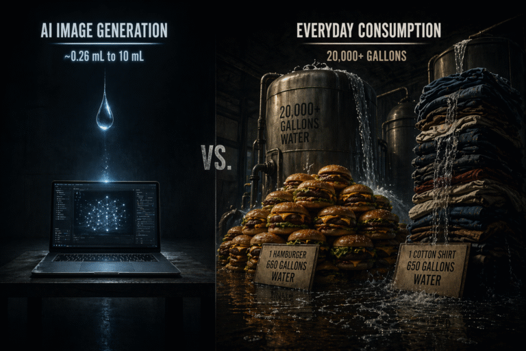 The “AI Water” Myth: Let’s Look at the Receipts